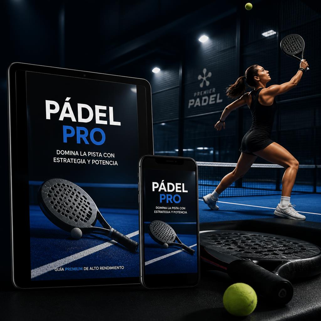 E-Book MANUAL PADEL PRO- Guia para dominar la pista con estrategia y potencia.